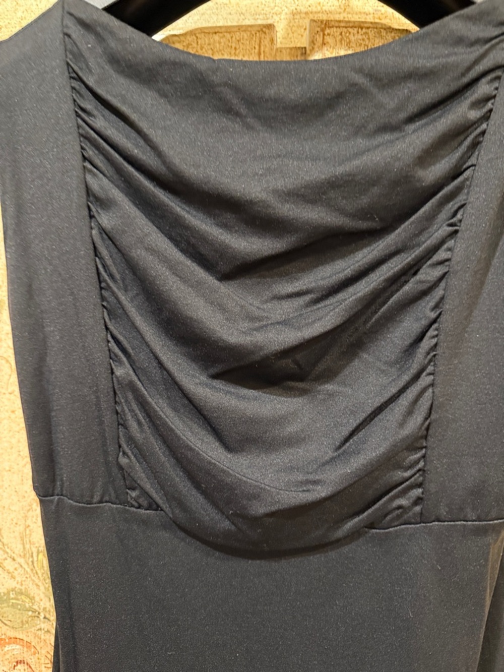 La Befana  Black Cowl Neck Sleeveless tunic - Picture 6 of 14